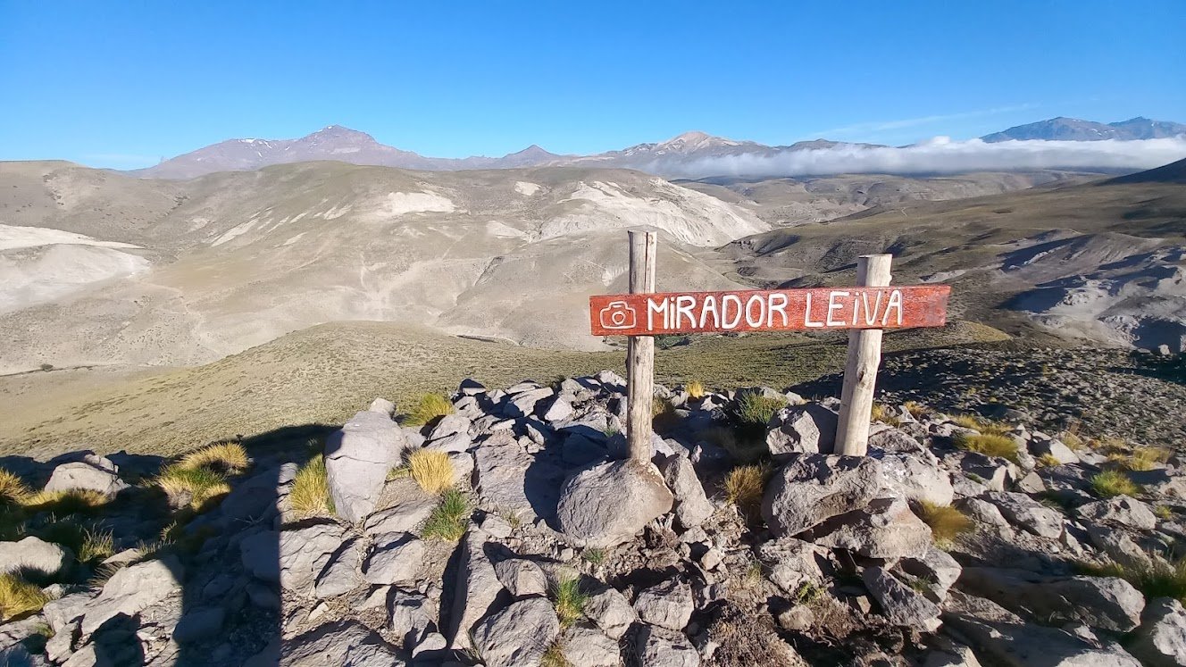 Mirador del arroyo Leiva con vistas panorámicas